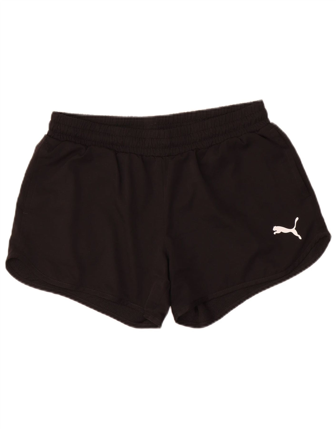 Shorts esportivos femininos Puma UK 12 médio preto