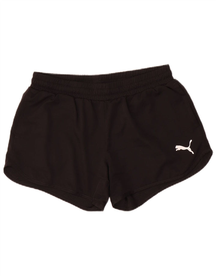 Shorts esportivos femininos Puma UK 12 médio preto