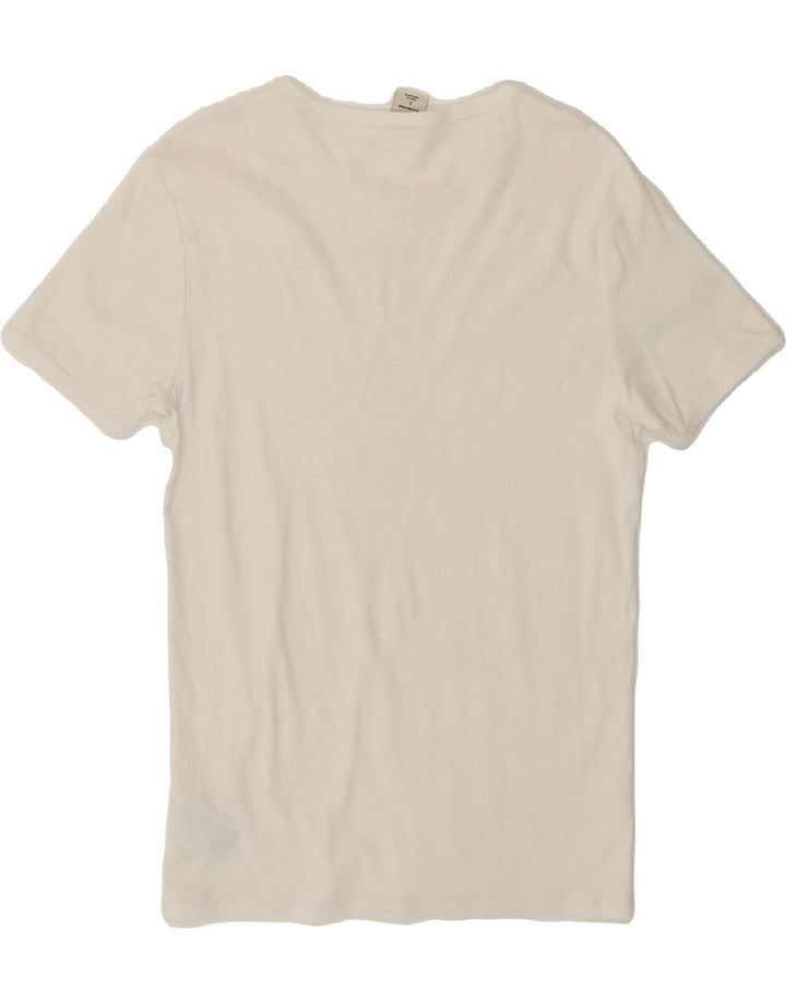 G-STAR Womens T-Shirt Top UK 14 Large White Cotton Vintage G-Star and Second-Hand G-Star from Messina Hembry 
