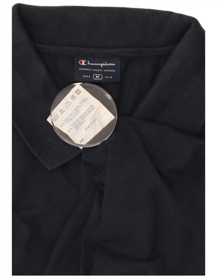 Camisa polo masculina CHAMPION médio algodão azul marinho