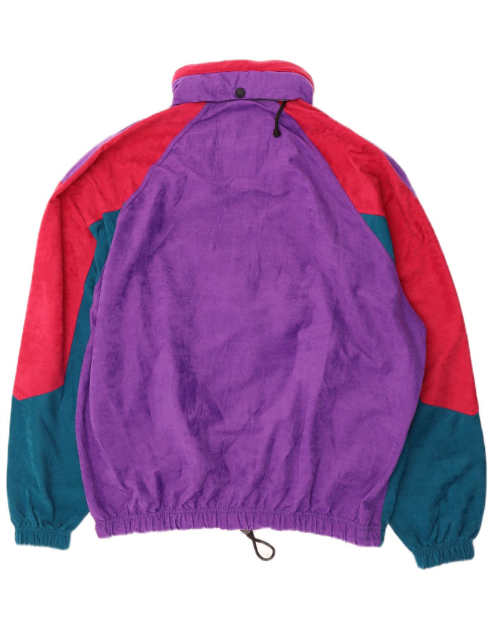 Pulôver com capuz masculino No Limits Fato de treino completo 2XL roxo Colourblock