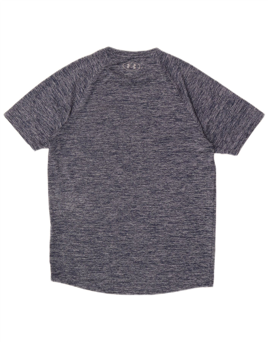 Camiseta masculina Under Armour pequena azul marinho manchada