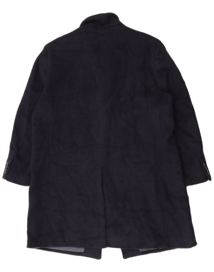 Sobretudo masculino Marks & Spencer UK 46 3XL poliéster azul marinho