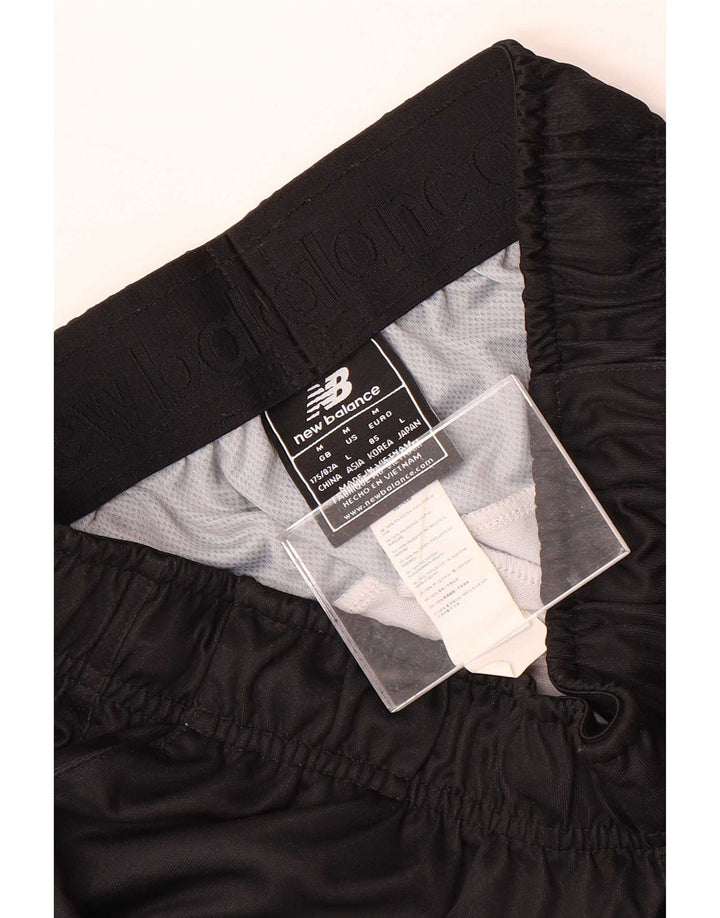 Calça de treino masculina New Balance poliéster preto médio