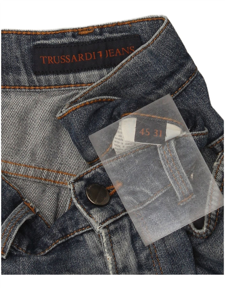 Jeans retos masculinos Trussardi W31 L28 azul