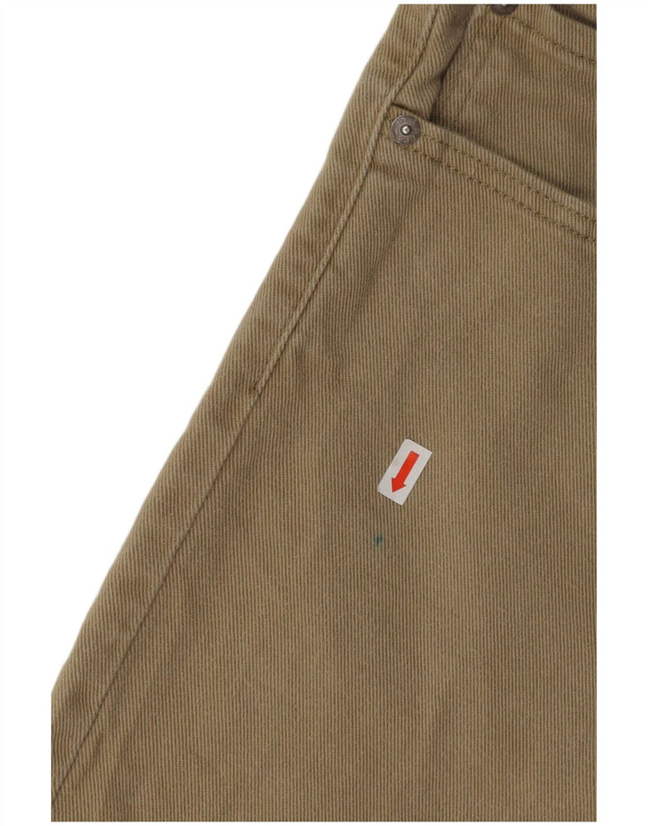 LEVI'S Masculino 512 Shorts Jeans W34 Grande Algodão Cáqui