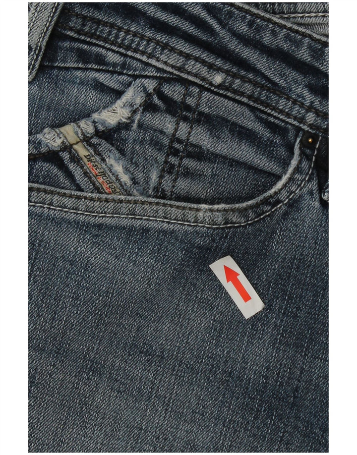 Jeans retos masculinos Diesel W32 L30 algodão azul
