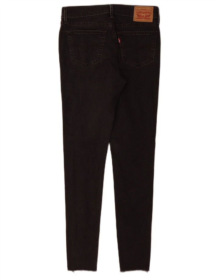 Calça jeans feminina Levi's 710 Super Skinny W28 L31 preta