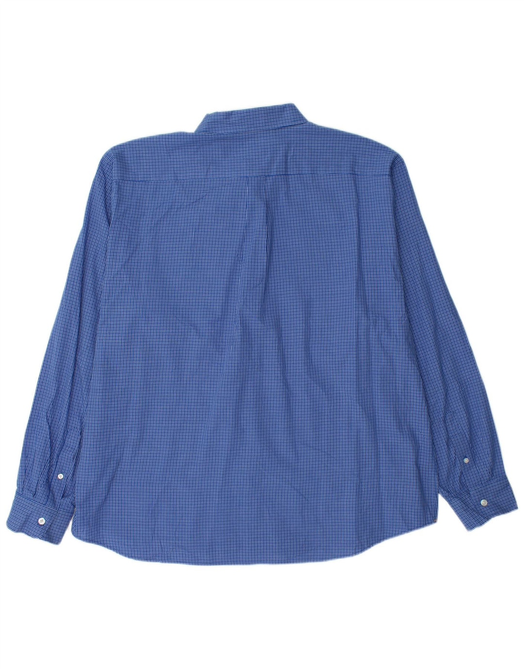 Camisa masculina DOCKERS 2XL algodão xadrez azul