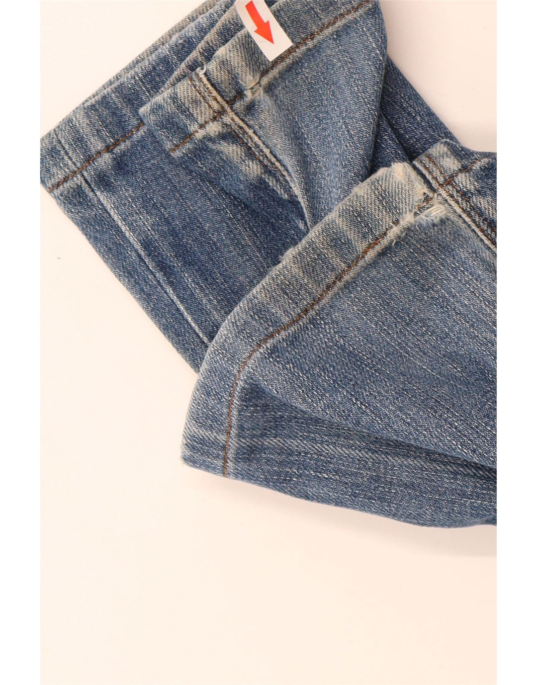 Calça jeans feminina Calvin Klein Bootcut W26 L30 azul