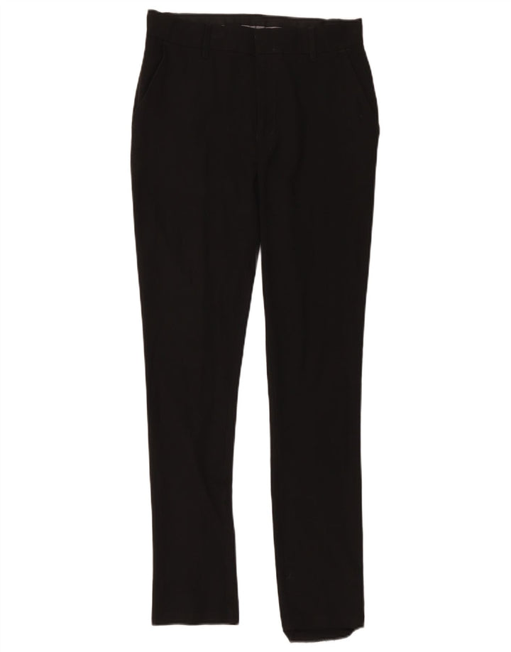 Calças Marks & Spencer Boys Slim Suit 13-14 Anos W30 L30 Poliéster Preto