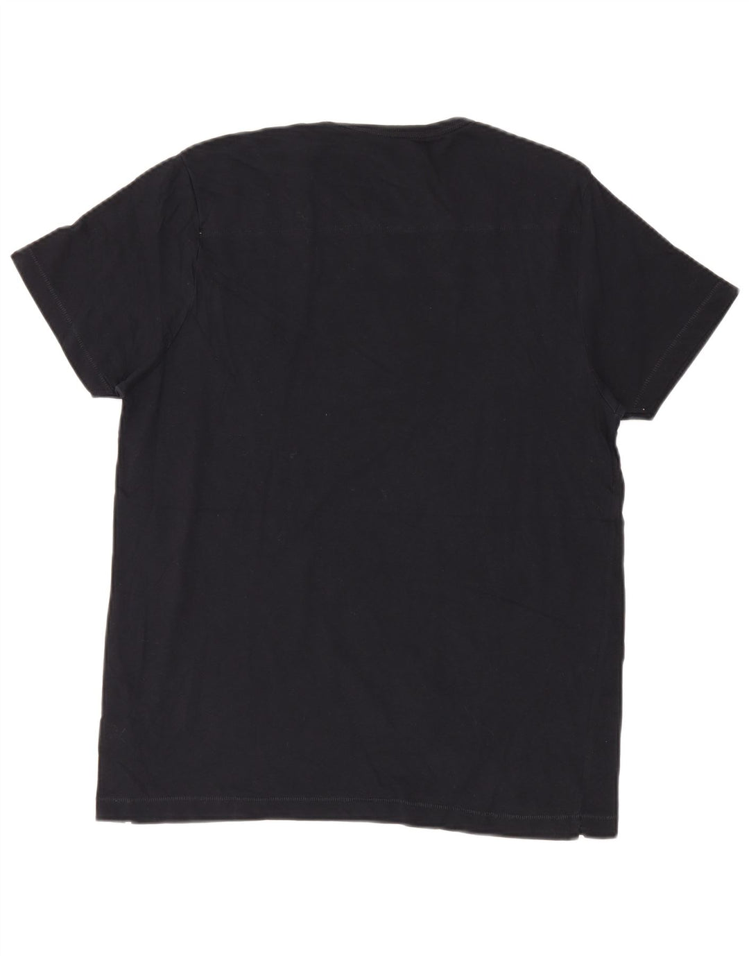 Camiseta masculina French Connection Top XL algodão preto
