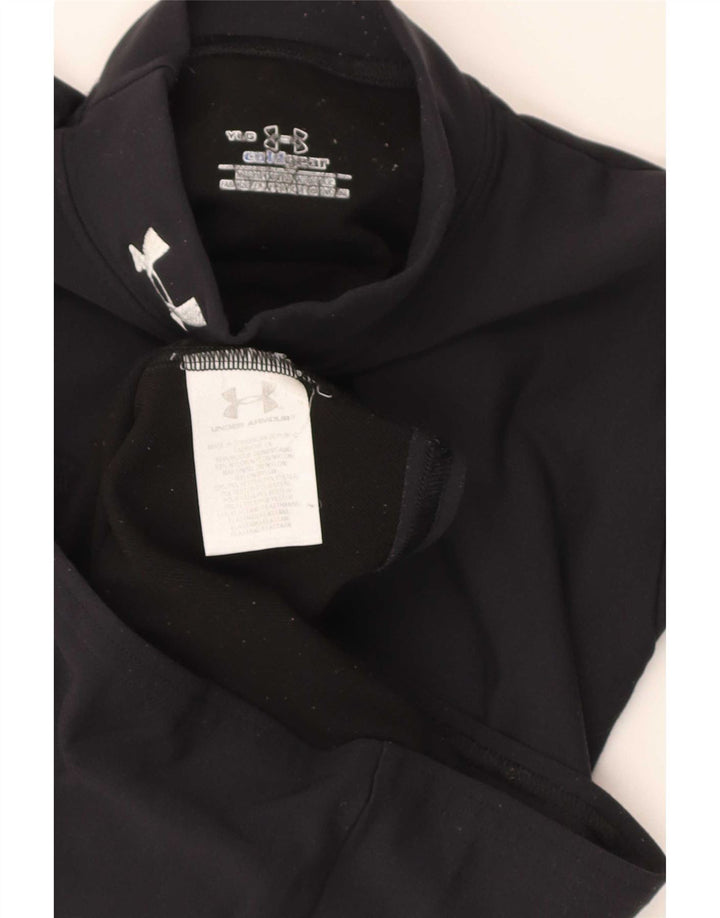 Under Armour Boys Top Manga Longa 11-12 Anos Grande Nylon Preto