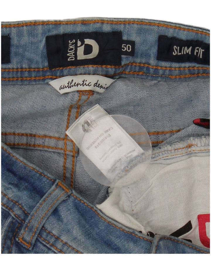 Calça jeans feminina Dack's W32 L30 azul algodão