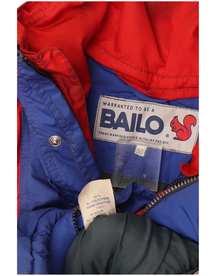 Jaqueta de esqui masculina Bailo com capuz solto IT 50 Medium Blue Colourblock