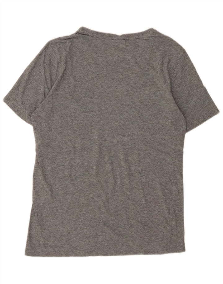 Camiseta masculina PUMA Graphic XS cinza manchada