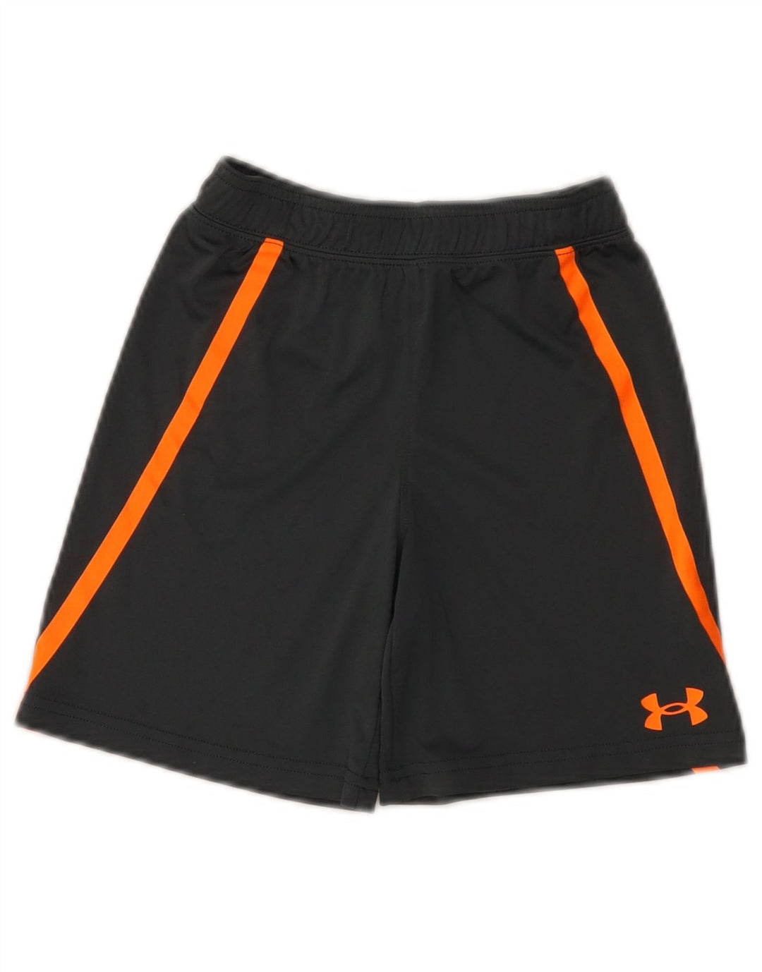 Shorts esportivos masculinos Under Armour 5-6 anos poliéster cinza