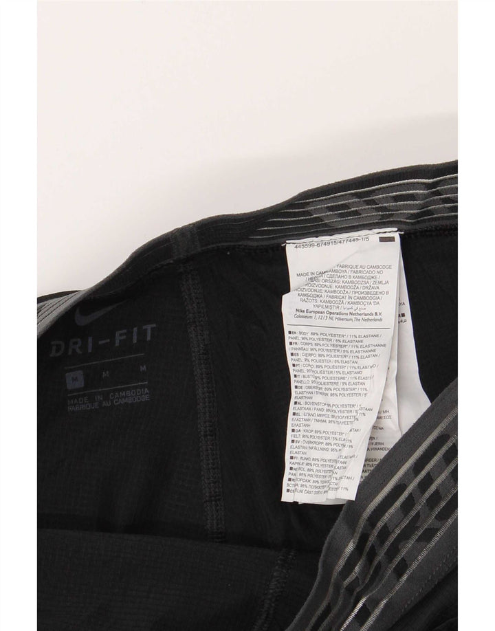 Leggings Nike Dri Fit Graphic Masculino Médio Preto Poliéster