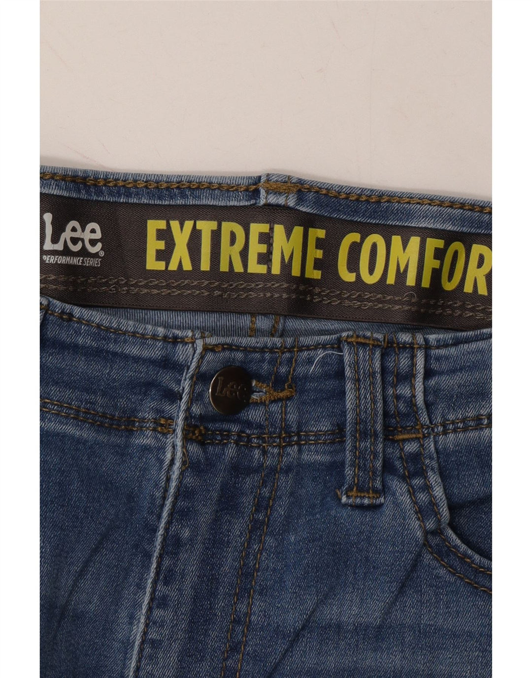 LEE Womens Cropped Jeans W32 L25 Blue Cotton Vintage Lee and Second-Hand Lee from Messina Hembry 