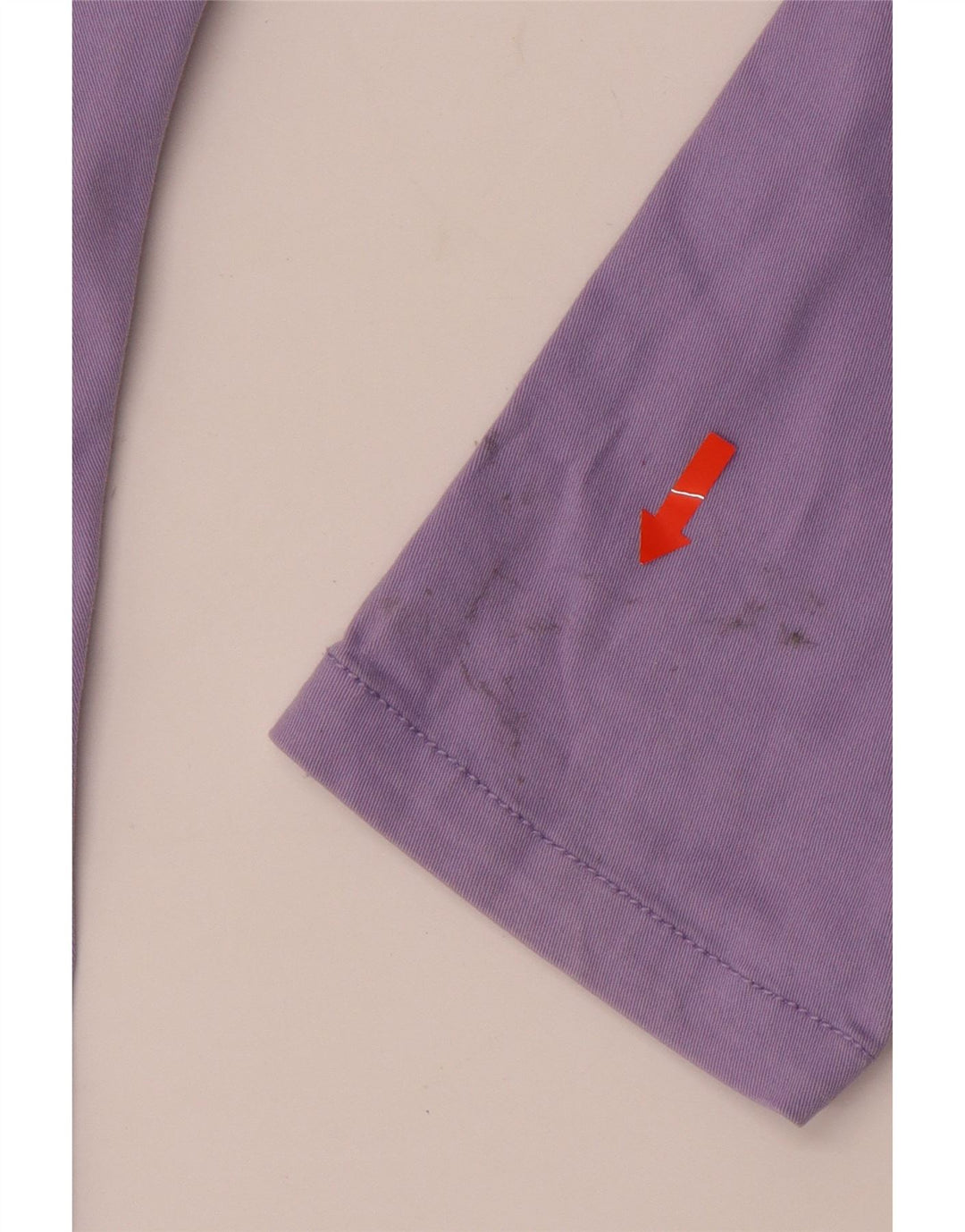 BENETTON Meninas Jeans Slim 8-9 Anos Grande W26 L26 Algodão Roxo