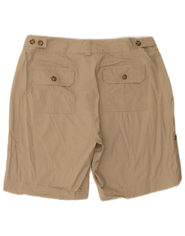 Dockers Womens Chino Shorts US 8 Medium W30 Beige Cotton