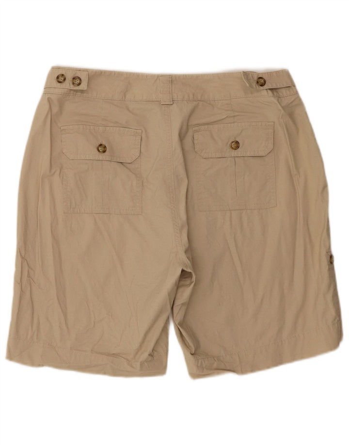 Shorts Chino Feminino Dockers US 8 Médio W30 Algodão Bege