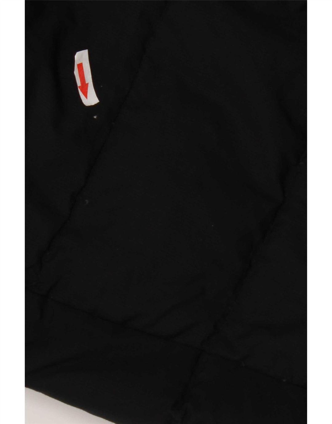 Jaqueta acolchoada com capuz masculina Nike UK 40 grande poliéster preto
