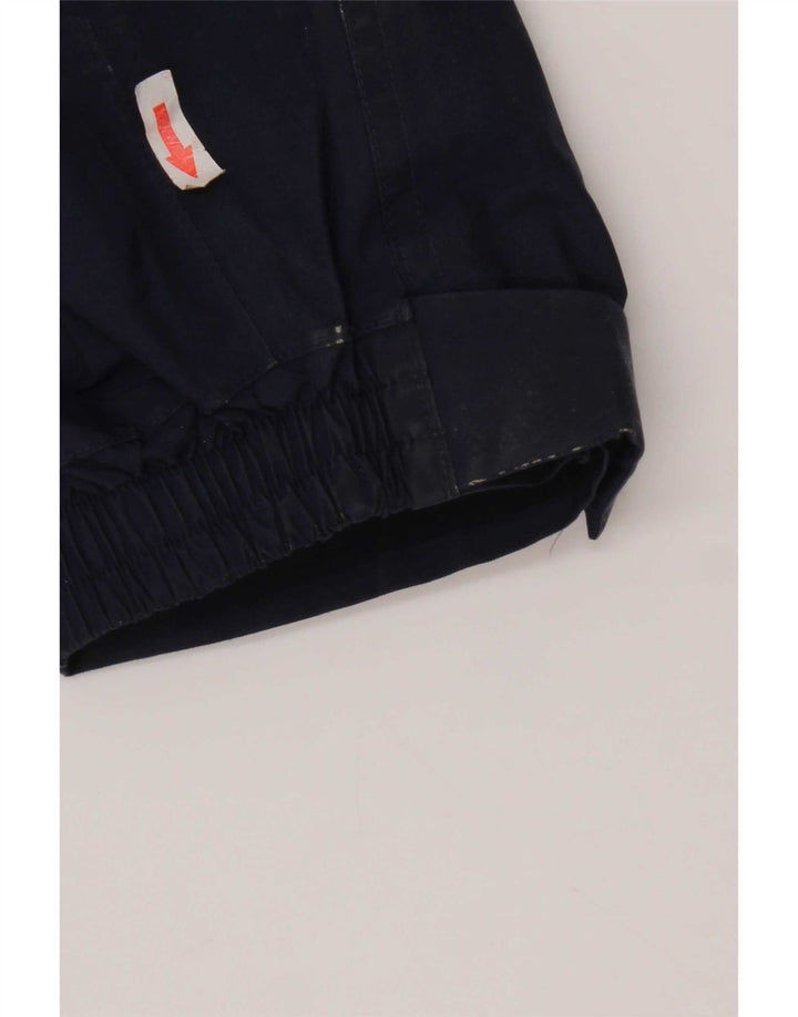 Jaqueta de chuva masculina Berghaus com capuz UK 44 2XL poliéster azul marinho