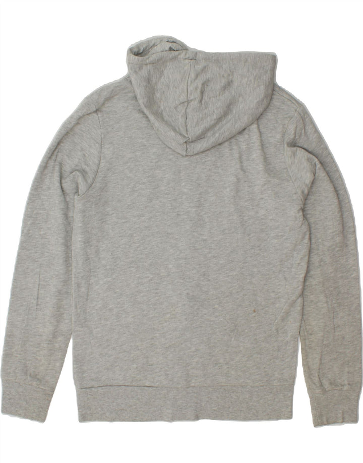 JACK & JONES Mens Zip Hoodie Sweater Medium Grey Cotton Vintage Jack & Jones and Second-Hand Jack & Jones from Messina Hembry 