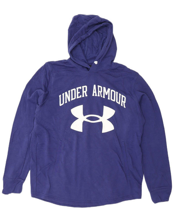 Under Armour masculino gráfico moletom com capuz XL azul marinho