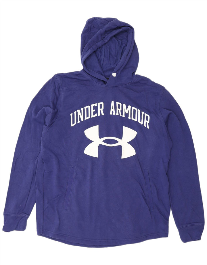 Under Armour masculino gráfico moletom com capuz XL azul marinho