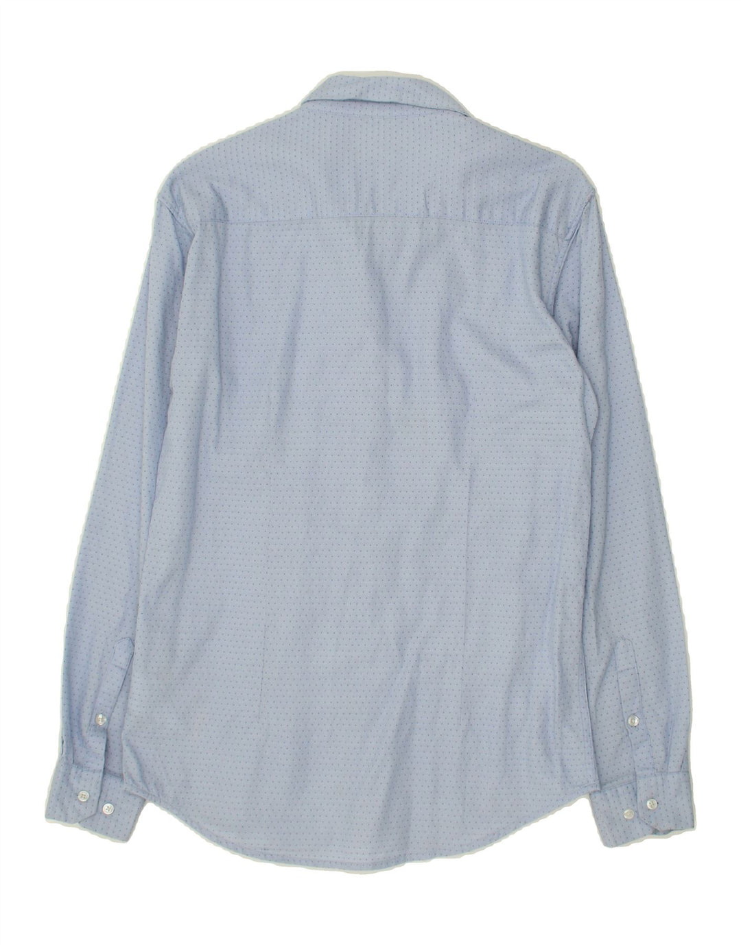 CALVIN KLEIN JEANS Mens Shirt Medium Blue Spotted Cotton Vintage Calvin Klein Jeans and Second-Hand Calvin Klein Jeans from Messina Hembry 