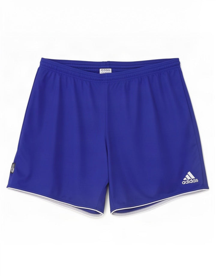 Adidas Masculino Climalite Sport Shorts Grande Azul Poliéster