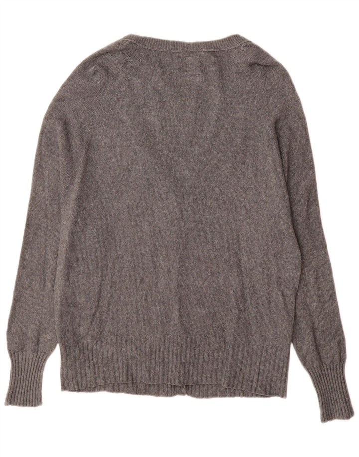 Suéter cardigã feminino MURPHY & NYE UK 18 XL cinza viscose