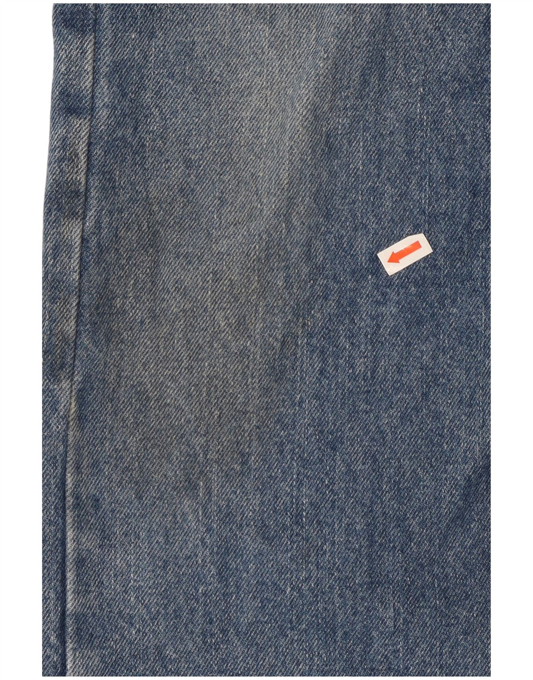 Wrangler Mens Straight Jeans W38 L26 Azul Algodão