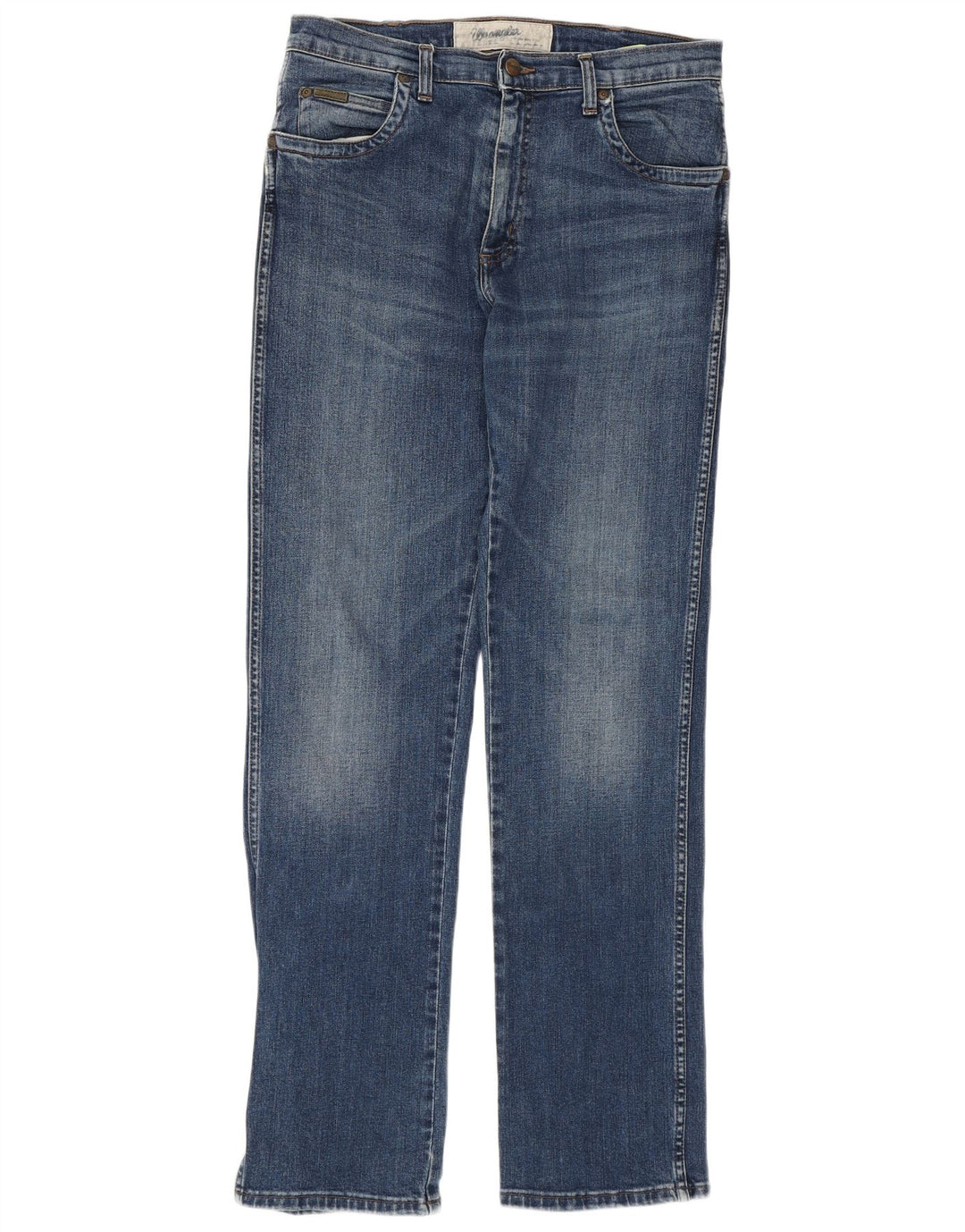 Jeans retos masculinos WRANGLER W32 L33 algodão azul