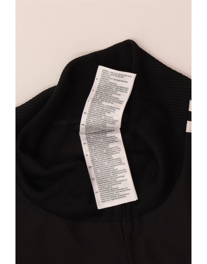 Adidas Mens Treino Top Jaqueta Grande Poliéster Preto