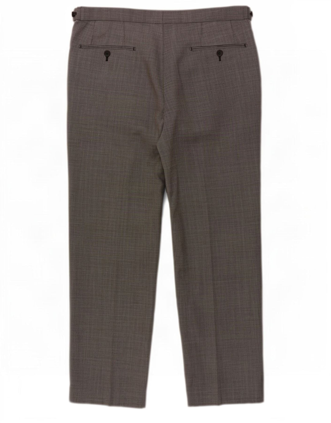 Calça masculina Marks & Spencer Autograph Pegged Suit W36 L31 cinza nova lã