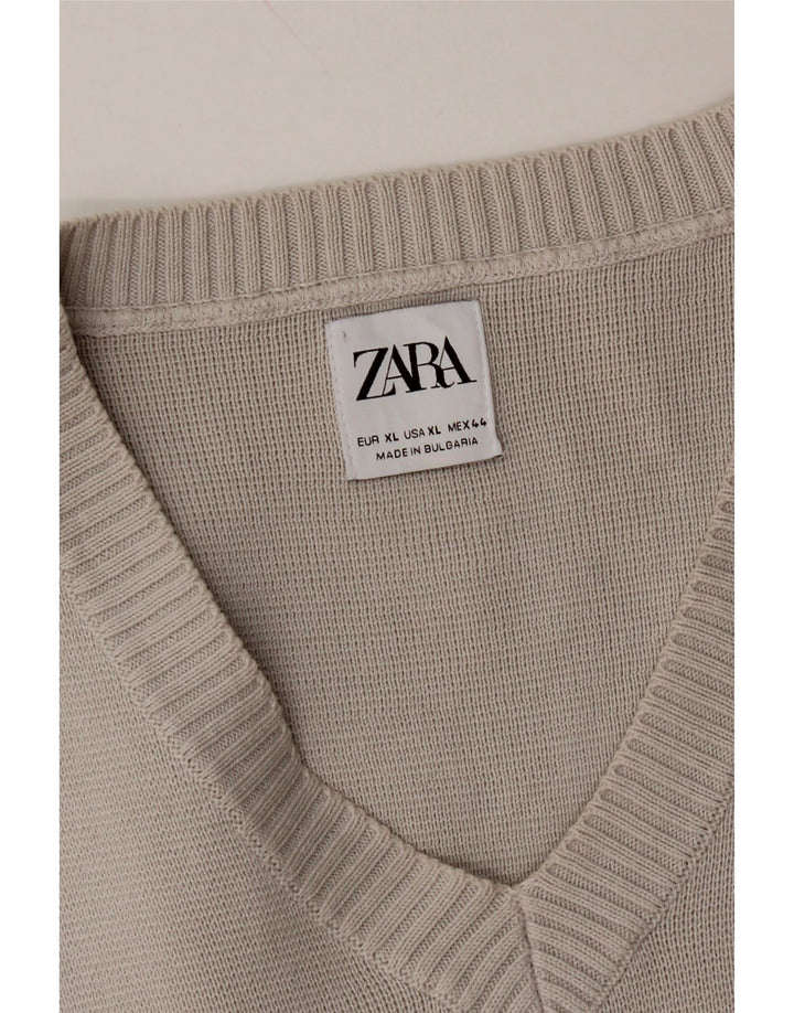 Regata masculina ZARA com colete XL cinza
