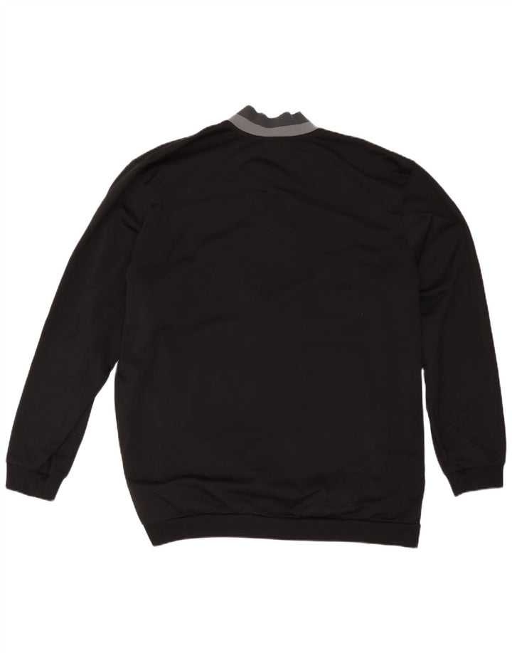 Adidas Mens Treino Top Jacket 2XL Preto Colourblock Poliéster