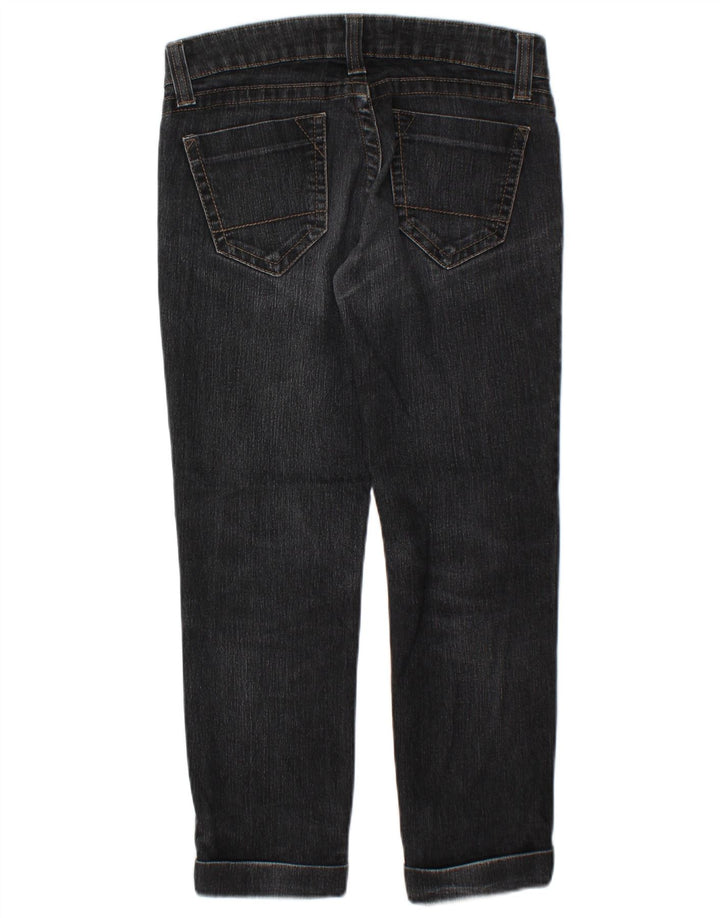 Calça jeans feminina MASSIMO DUTTI W29 L25 algodão preto