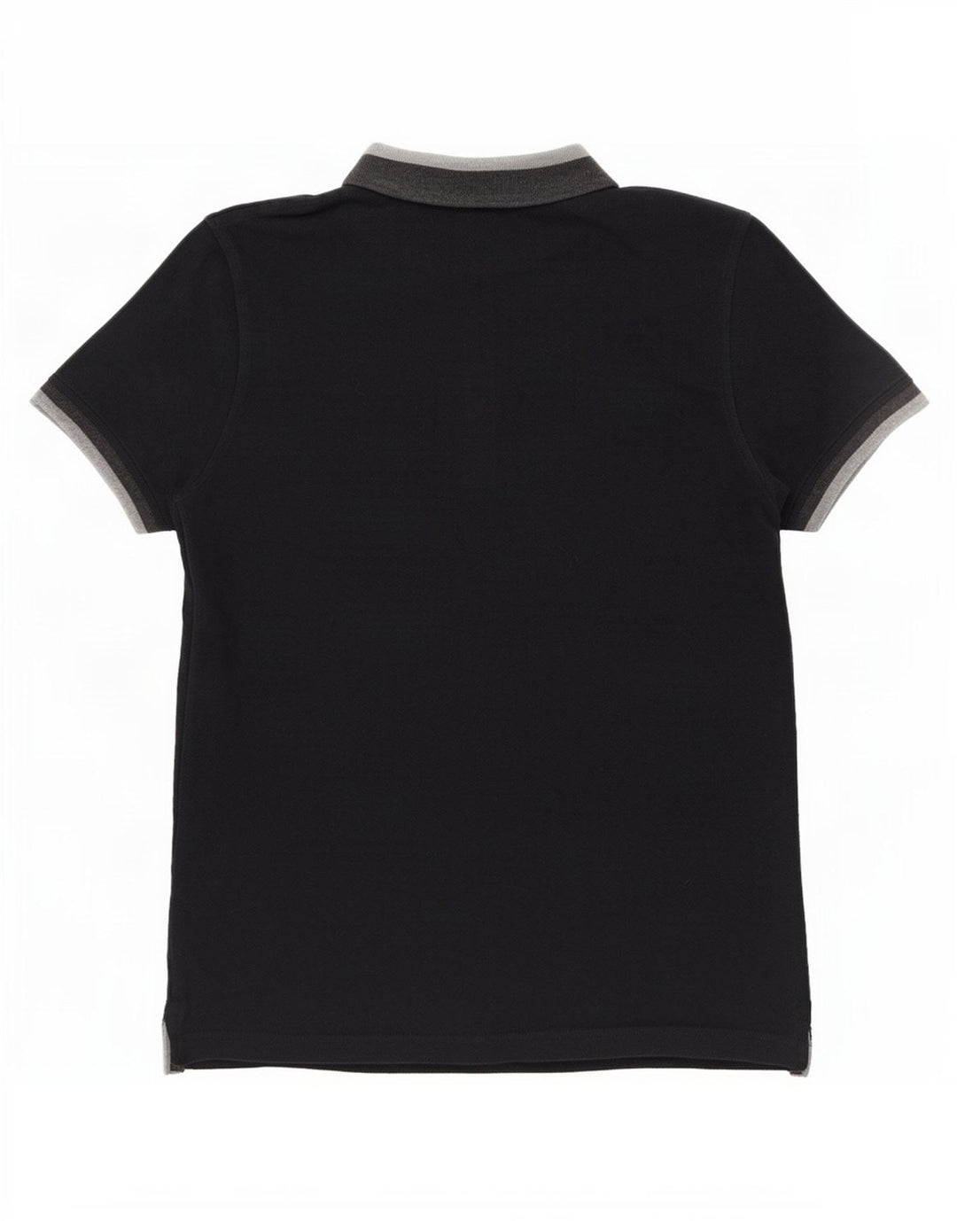 Camisa polo masculina Lyle & Scott médio preto colorblock algodão
