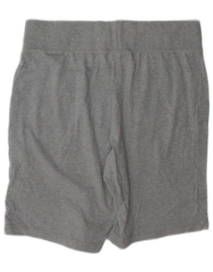 Shorts esportivos gráficos masculinos Champion algodão cinza médio