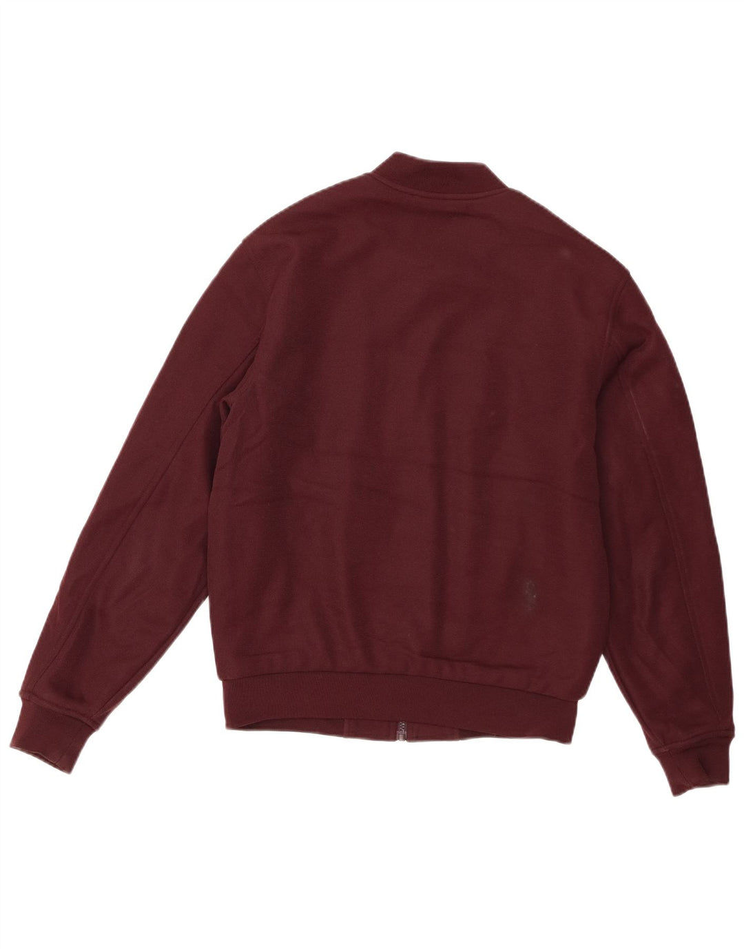 Zara Mens Bomber Jacket UK 36 Pequeno Poliéster Marrom
