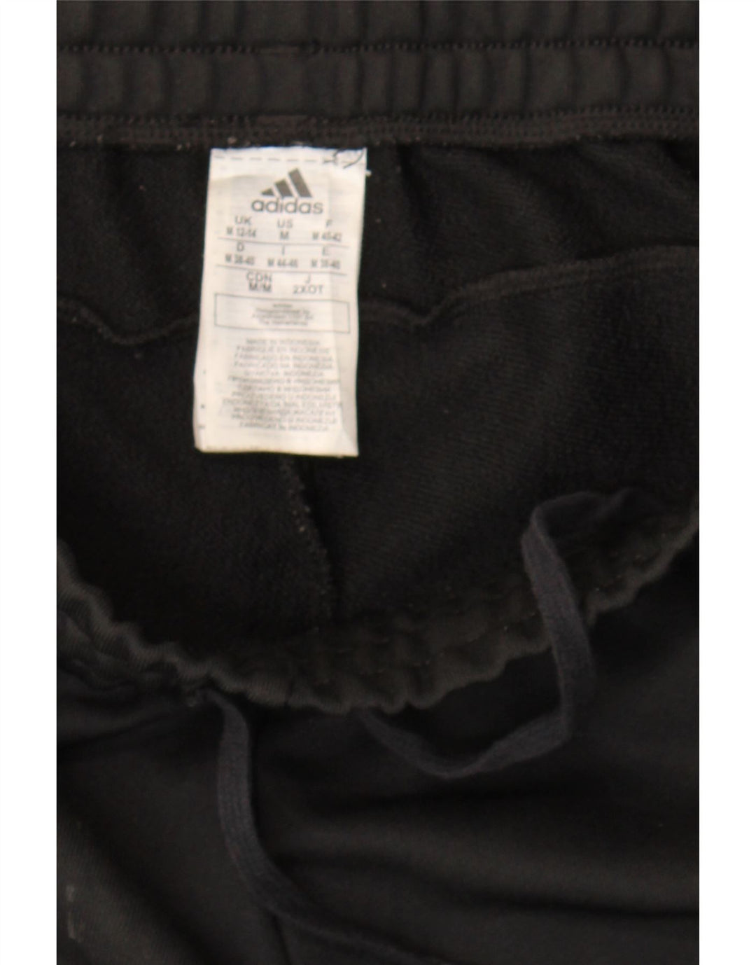 Calça de treino feminina Adidas Joggers UK 12/14 médio preto poliéster