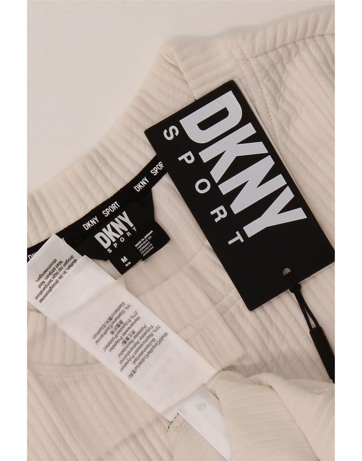 Suéter feminino Dkny UK 14 médio off white poliéster