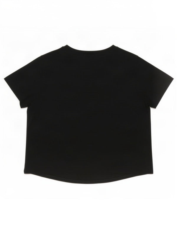 Camiseta Nike Girls Graphic Top 12-13 Anos Grande Algodão Preto