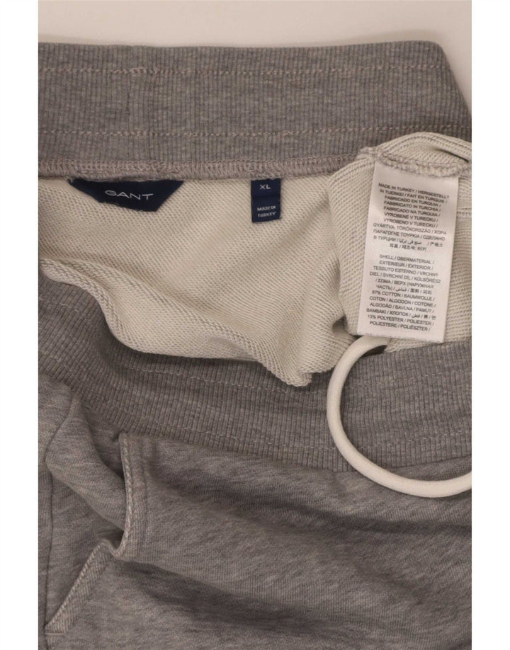 Mini saia feminina Gant UK 18 XL algodão cinza
