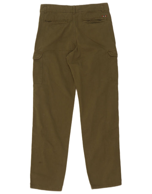 Calças Cargo Menino Napapijri 13-14 Anos W28 L30 Algodão Cáqui
