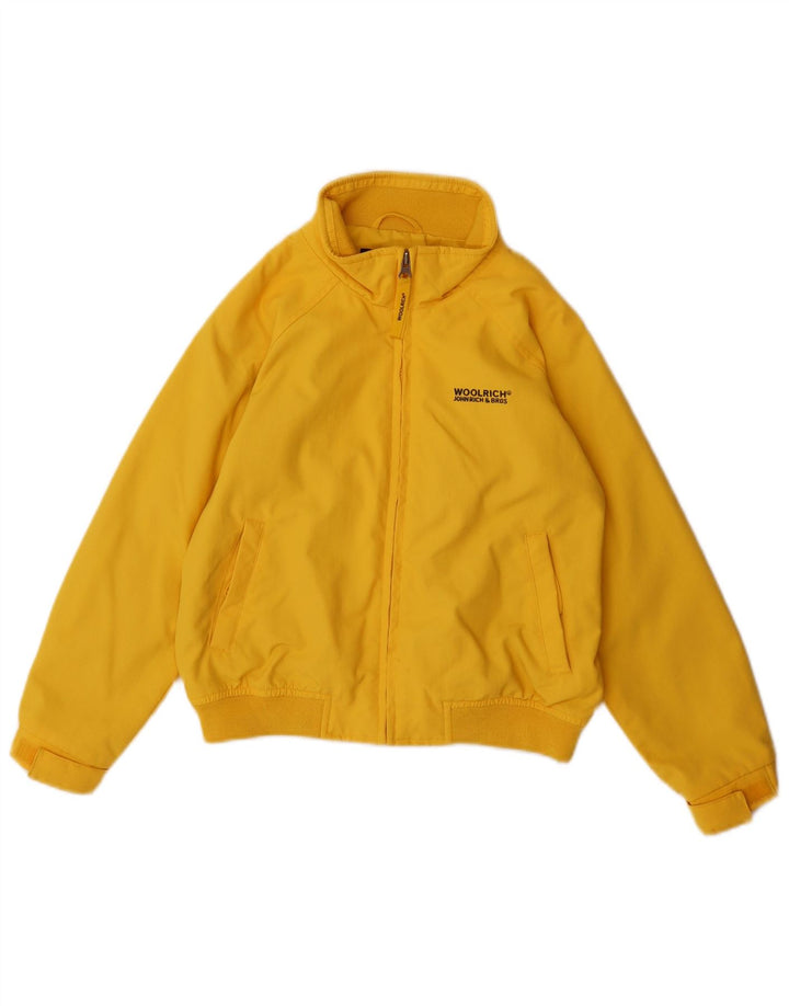 Jaqueta bomber masculina WOOLRICH 7-8 anos nylon amarelo
